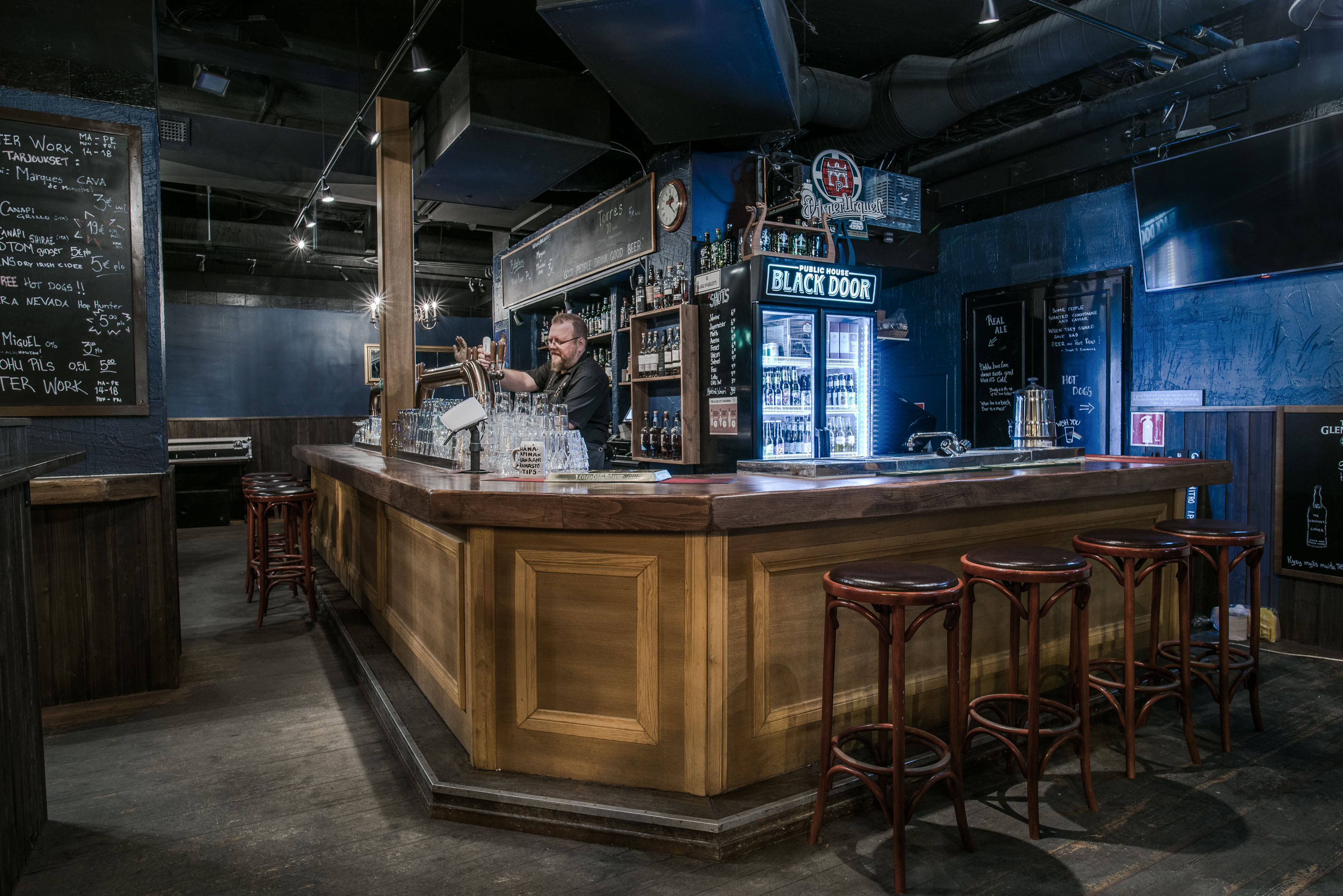Black Door bar